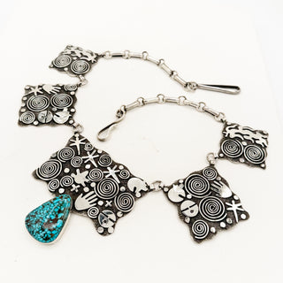 Alex Sanchez Massive Waterweb Kingman Necklace