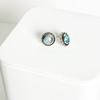 Gemstone Bubble Studs