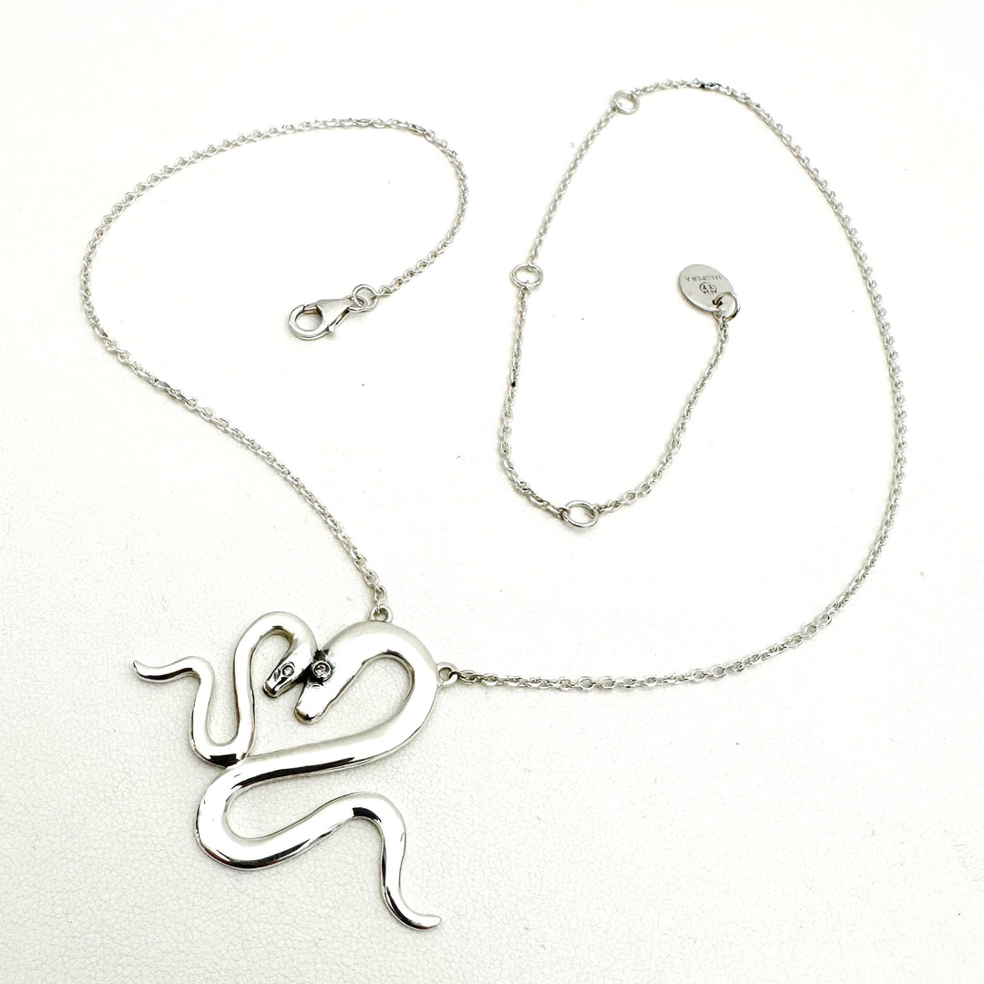 Double Snake Necklace