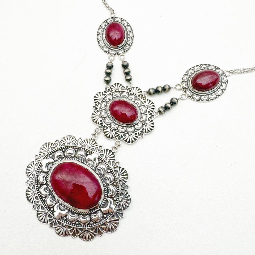 The Bergdorf Necklace - Ruby