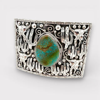 Jesus Vega Desert Life Belt Buckle