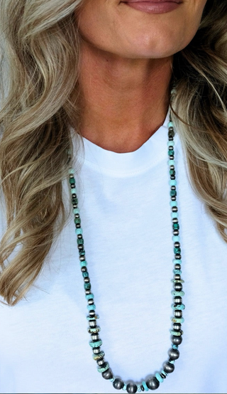 Blue Hour Dry Creek Beaded Necklace