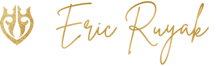 'Eric Ruyak' in gold cursive with icon