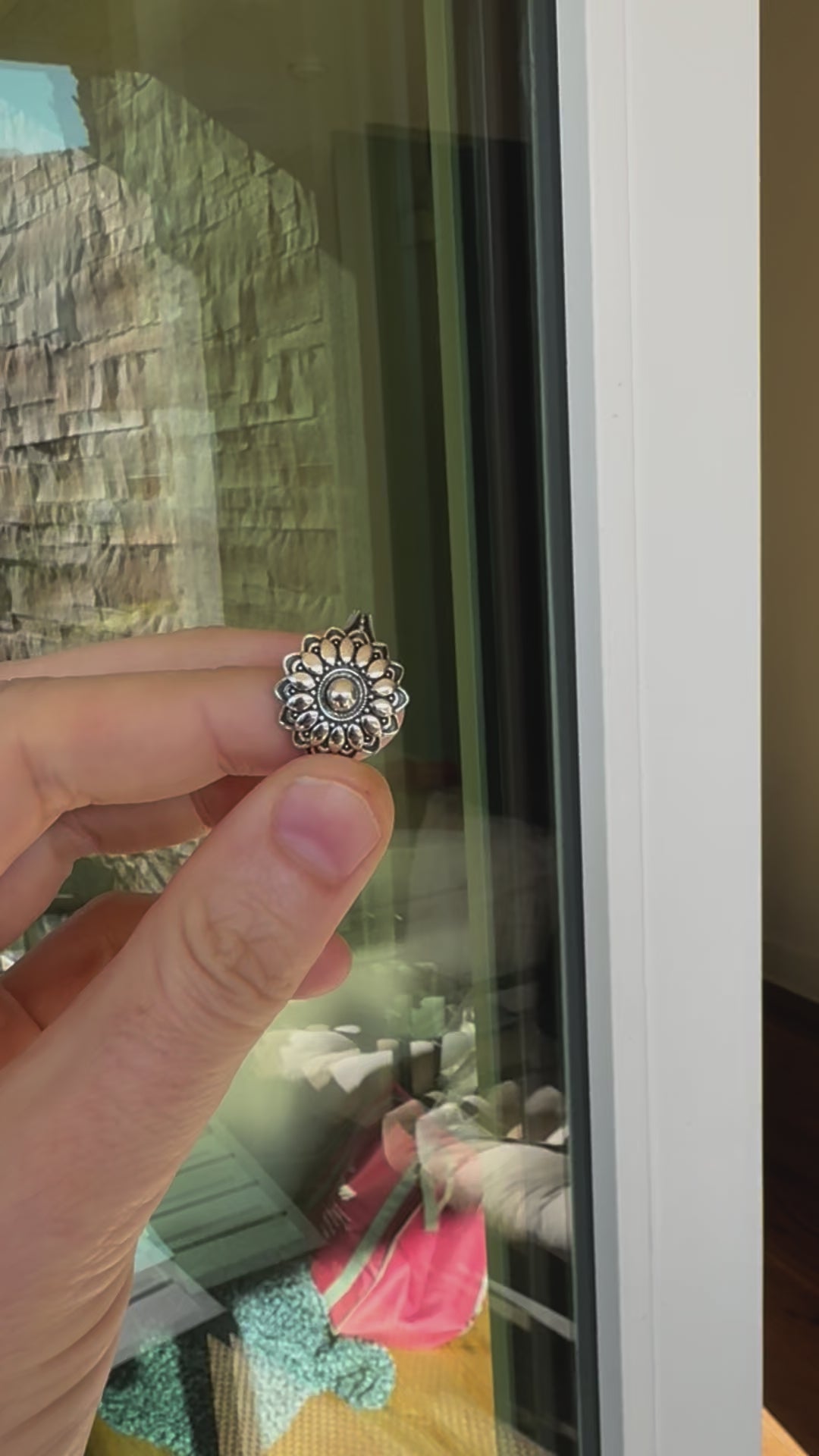 Eric's Perfect Sterling Flower Ring