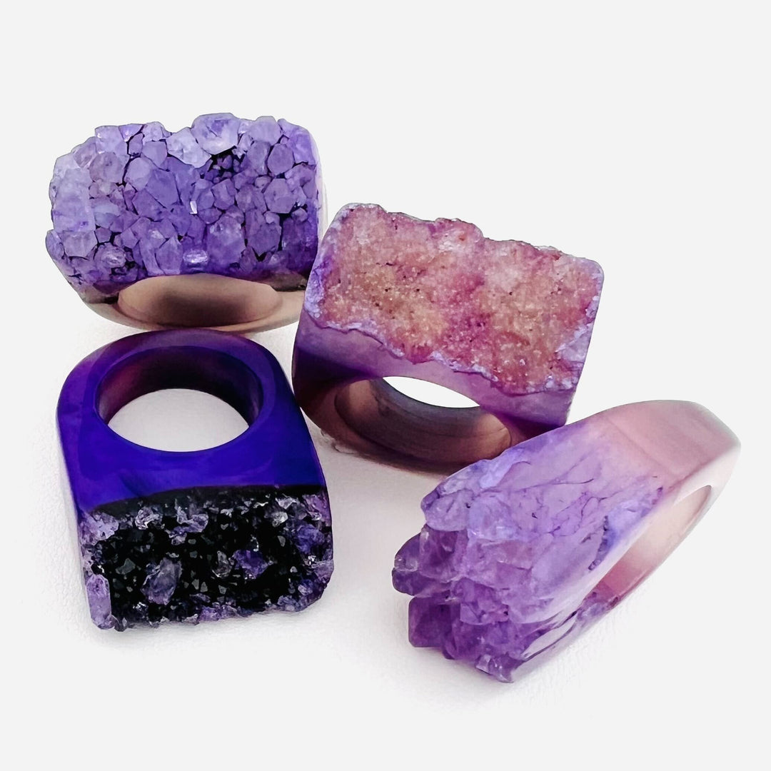 The Gemfire Ring - Violet Fire